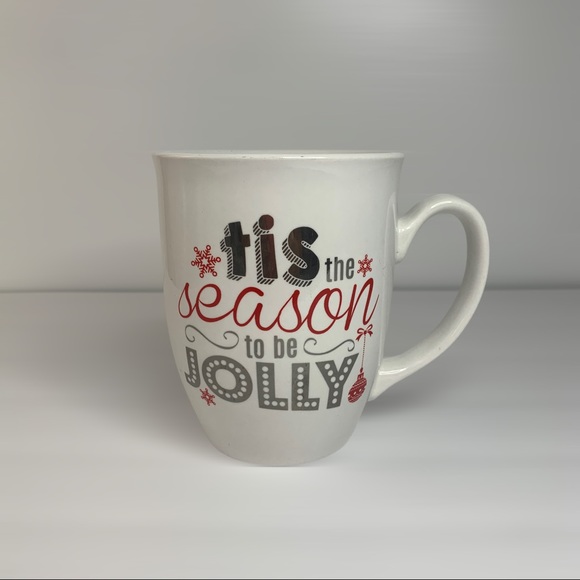 Christmas Mug: "tis the season to be jolly" - Picture 2 of 4